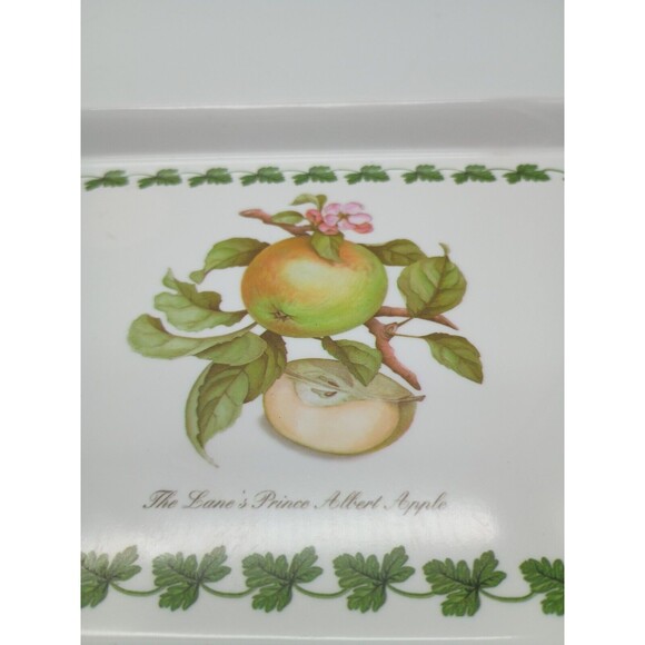 Portmeirion Botanical Tray The Lane's Prince Albert Apple Melamine Minor Damage - Picture 8 of 8